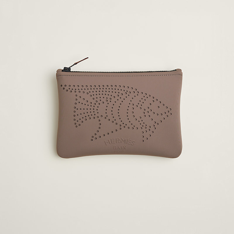 Trousse Traffic Jam, petit modèle - Noir | Hermès France